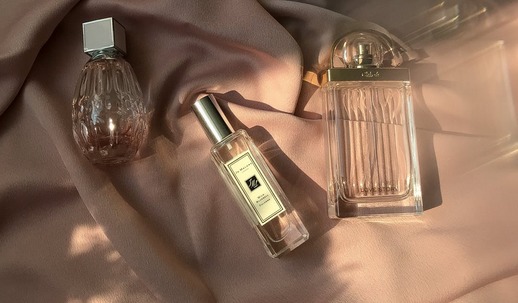 a variety of perfumes