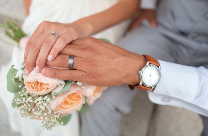 a wedding ring